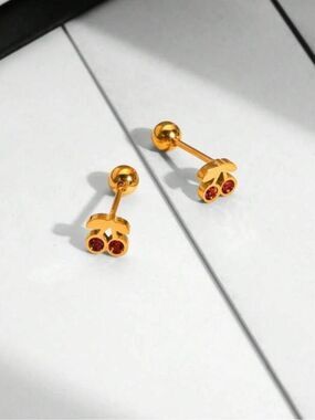 Cherry Stud Earrings M1886